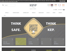 Tablet Screenshot of kepitalia.com